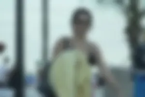 Sexy Florida beach bikini girls, some topless