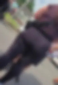 Massive ass girl in leggings