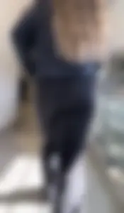 Cute College Girl With Flared Leggings And Glasses