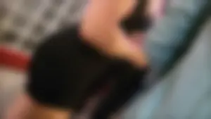 black dress booty side boob 2