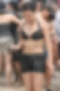 Boryeong Mud Fest 2008 girls mostly in bikinis