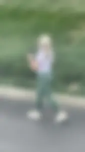 Fine white girl who lives in my complex takes a walk