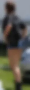 Amazing Ass In Denim Shorts