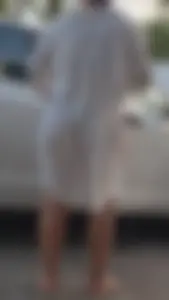 (OC) Sexy MILF transparent dress