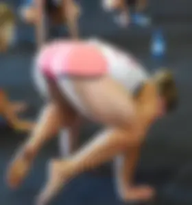 Candid yoga girls