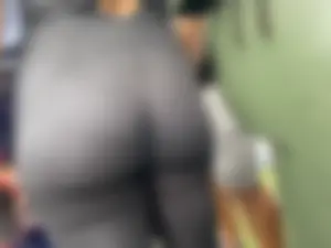 Sexy Mature Fit Thick Latin MILF Round Pear Bubble Butt