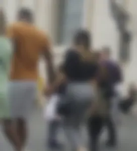 HUGE ASS taking everyone’s attention