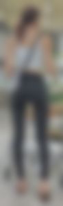 Skinny lulu cameltoe
