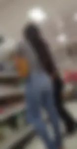Slim sexy mom in jeans