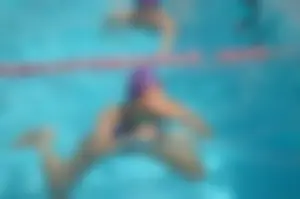Group of teen and early 20's swimmers