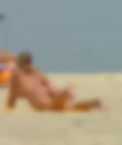 Nude beach and topless girls