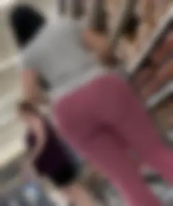 Beautiful face and ass VPL