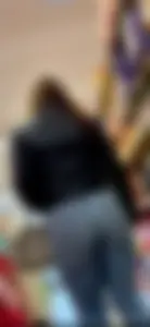 Baddie in Dollar General showing off her sexy ass