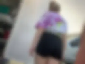 Friend hot ass spandex