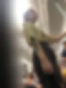 Cute Tattooed Girl in Leather Skirt Subway Train Creepshots Gallery