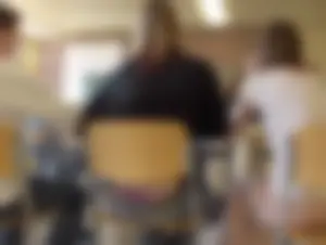 College Girls in Classroom Whaletail Candid Photos Gallery