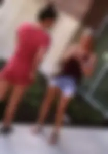 Hot candid girls wearing shorts