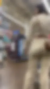 Latina milf with nice ass eating up sweats