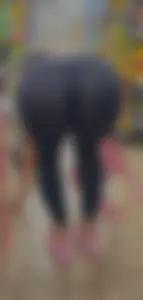 Big butt Latina in wedgie tights crazy wedgie