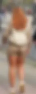 Excuse me miss, your big ass is eating your spandex shorts