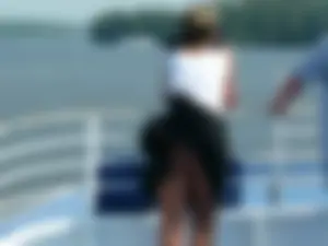 Accidental Wind Upskirt Photos by the Lake
