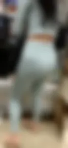 Tasty azn ass in leggings with VTL