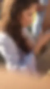 Awesome street sideboob