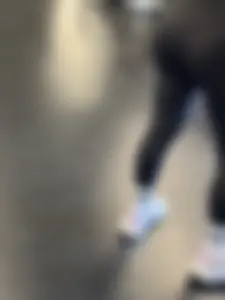 Extremely fit milf deadlifting in front of me