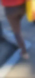 College girl in grey leggings (Got Caught)
