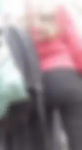 Teen college cutie wearing tight jeans with a backpack street creepshot