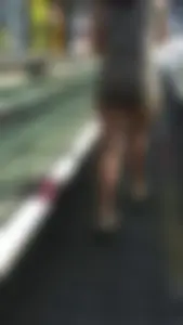 Teen in tight shorts but too much asscheeks