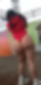 Red Swimsuit Rave PAWG Mega Bubble (NOT OC)