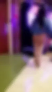 Latina in skirt