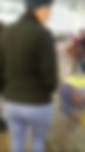 Thick Candid Milf's Ass in Short Tights at the Store Creepshots Gallery