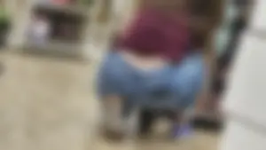 Dollar Tree Latina Milf whale tail vpl
