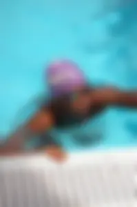 Group of teen and early 20's swimmers