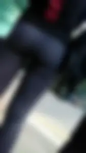 Girl in Yoga Pants With a Gorgeous Hot Butt Bending Over on a Street Creepshots Collection