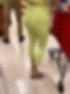 Fit Cutie in Tight Bright-Colored Leggings [OC]