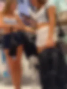 face of angels of two young girls