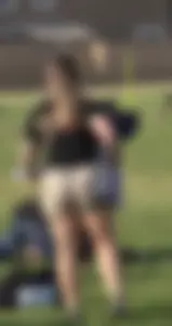 Football mom deep crack on her