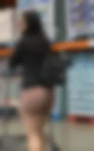 Brown spandex shorts