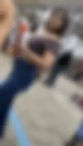 Petite cutie in boot cut jeans (OC)