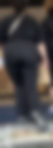 Thick in spandex flares going up the stairs🔥 ( OC , GIFs)