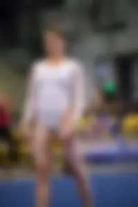 Candid gymnasts