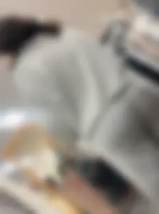 Perfect juicy jiggly fat ass in grey pants
