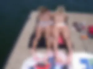Candid girlfriends, wives and relatives in bikinis