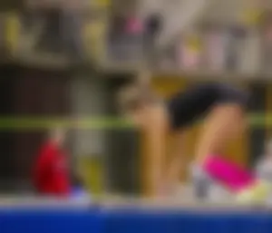 Canadian girls at an Alberta track and field tournament