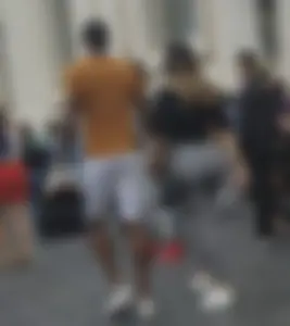 HUGE ASS taking everyone’s attention
