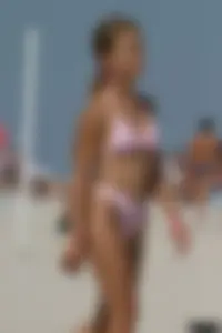 Sexy beach and bikini girls