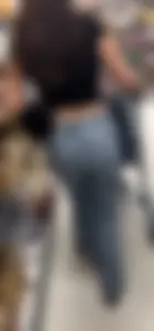 Beautiful girl with a nice ass in jeans